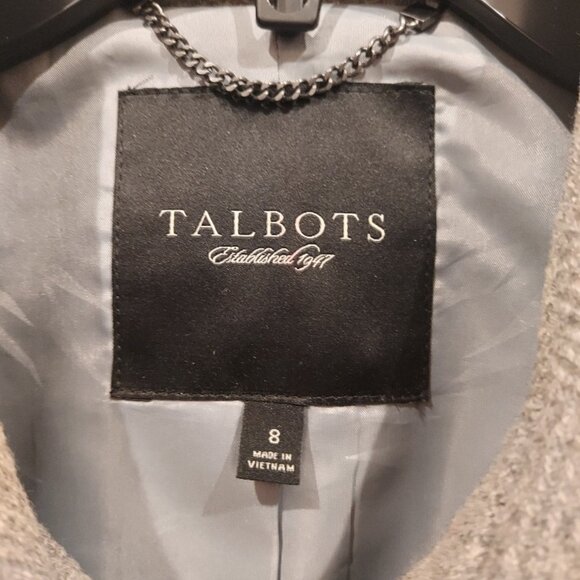 Talbots Double-Breasted Wool Coat - Picture 3 of 6